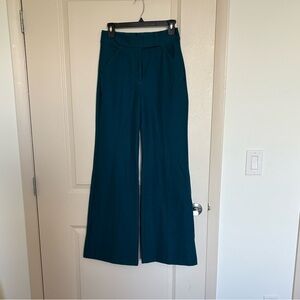 Express Teal High-Waisted Pants
